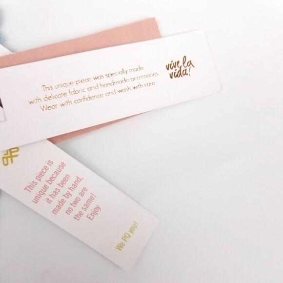 NWT PQ Swim Dreamy Blue Pure Crochet Full Cut Bikini Bottom Small Boho Knit - Picture 4 of 5